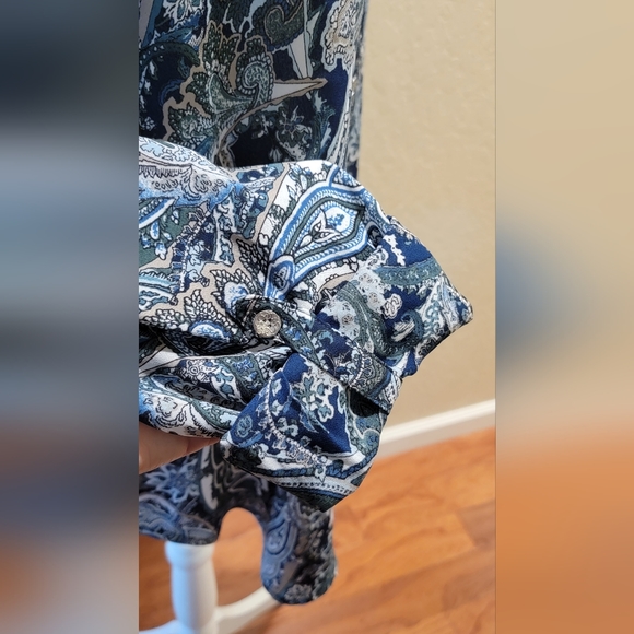 Roz & Ali Paisley Top - Size XL - Picture 5 of 8